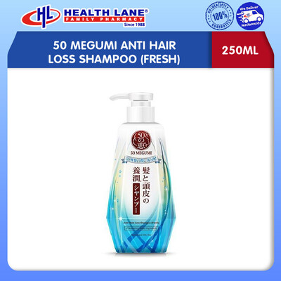 50 MEGUMI ANTI RAMBUT LOSS SYAMPU (FRESH- 250ML)